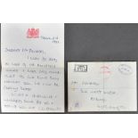 DIANA PRINCESS OF WALES (1961-1997) - HANDWRITTEN LETTER