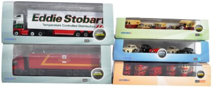 COLLECTION OF X5 OXFORD DIECAST 1/76 SCALE TRACKSIDE DIECAST