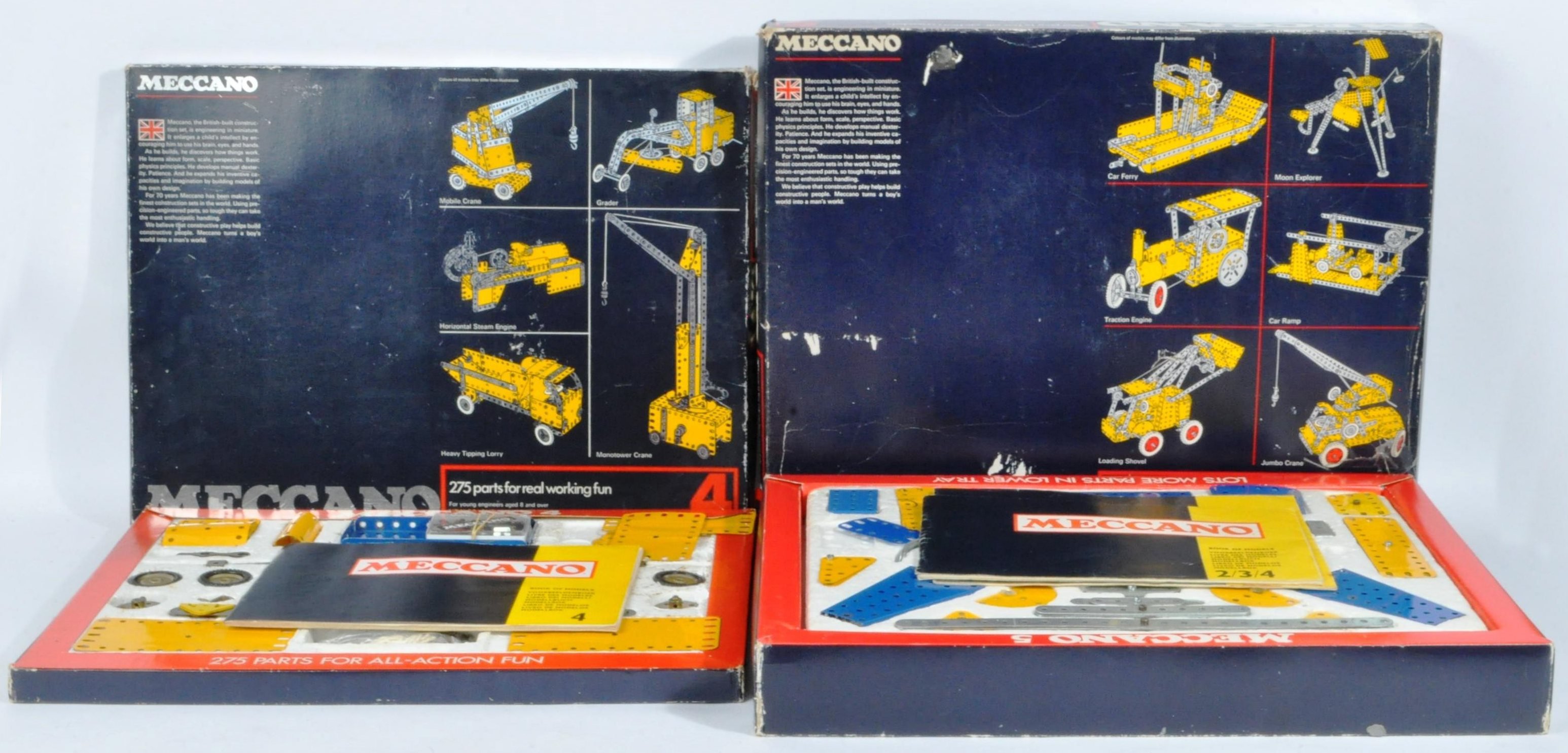 TWO VINTAGE MECCANO CONSTRUCTOR SETS