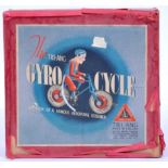 ANTIQUE TRI-ANG ' GYRO CYCLE ' LINES BROTHERS TINPLATE TOY