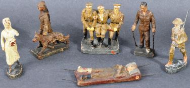 WWI FIRST WORLD WAR ELASTOLIN GERMAN MADE SOLDIER FIGURES