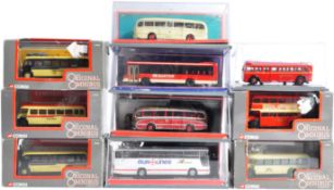 COLLECTION OF X10 CORGI ORIGINAL OMNIBUS DIECAST MODEL BUSES