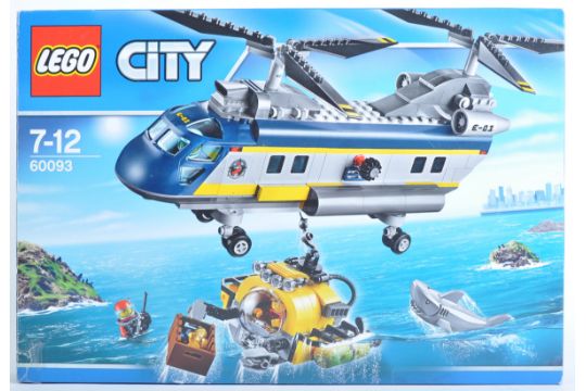 Varme Studiet Meddele Lego Set - Lego City - 60093 - Deep Sea Helicopter - an original boxed Lego  set No. 60093 Deep Se