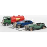 ORIGINAL 1950'S TRIANG MINIC CLOCKWORK VEHICLES