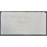 DIANA PRINCESS OF WALES (1961-1997) - AUTOGRAPH ON PAPER