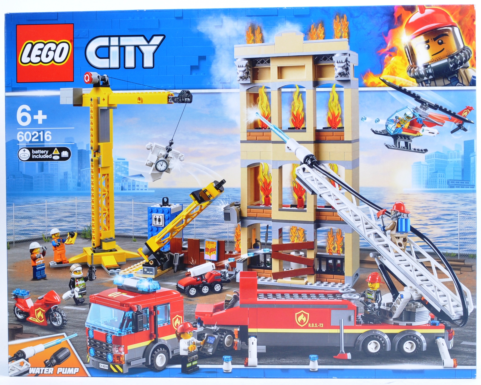 LEGO SET - LEGO CITY - 60216 - DOWNTOWN FIRE BRIGADE