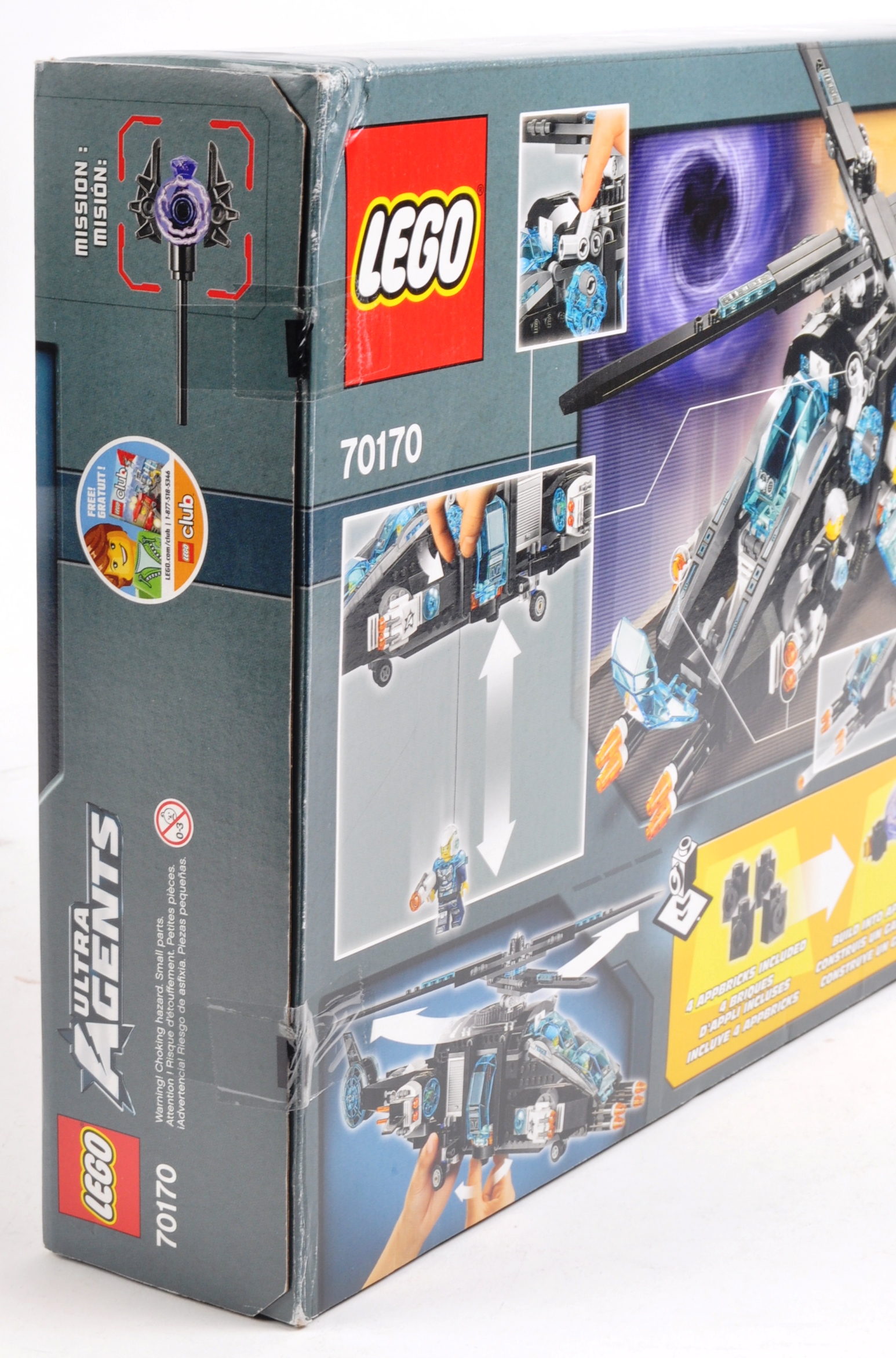 LEGO SET - ULTRA AGENTS - 70170 - ULTRA COPTER VS ANTIMATTER - Image 4 of 4