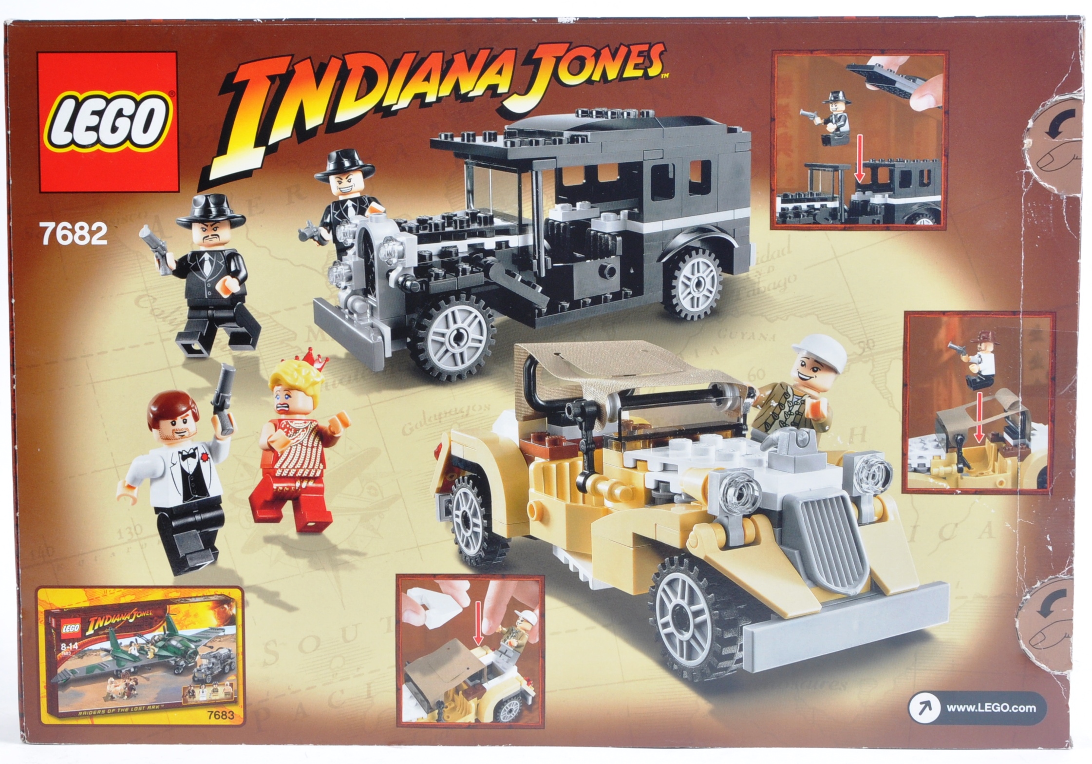 LEGO SET - LEGO INDIANA JONES - 7682 - SHANGHAI CHASE - Image 2 of 4