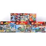 LEGO SETS - MARVEL SUPERHEROES - 76004 / 76006 / 76014 / 76029 / 76066 / 76082
