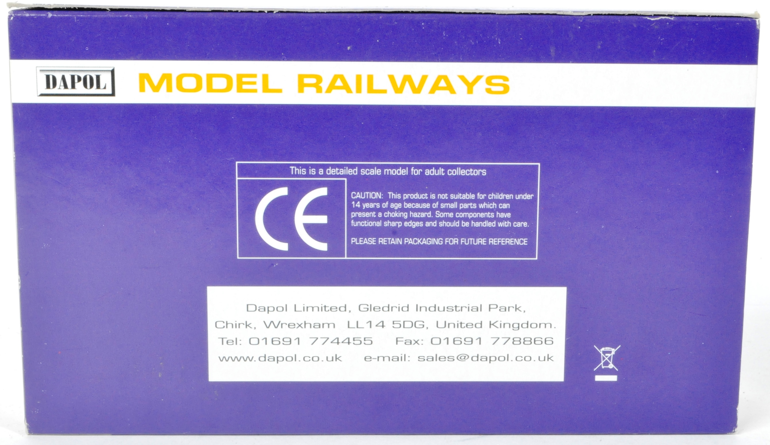 ORIGINAL DAPOL N GAUGE MODEL RAILWAY TRAINSET LOCOMOTIVE - Image 5 of 5