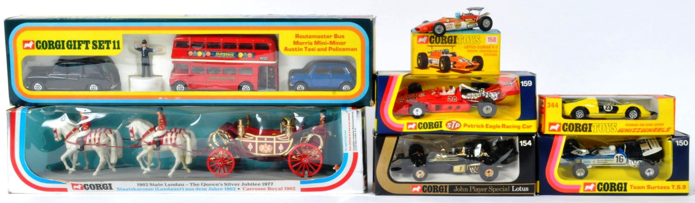 COLLECTION OF ASSORTED VINTAGE CORGI MADE DIECAST MODELS