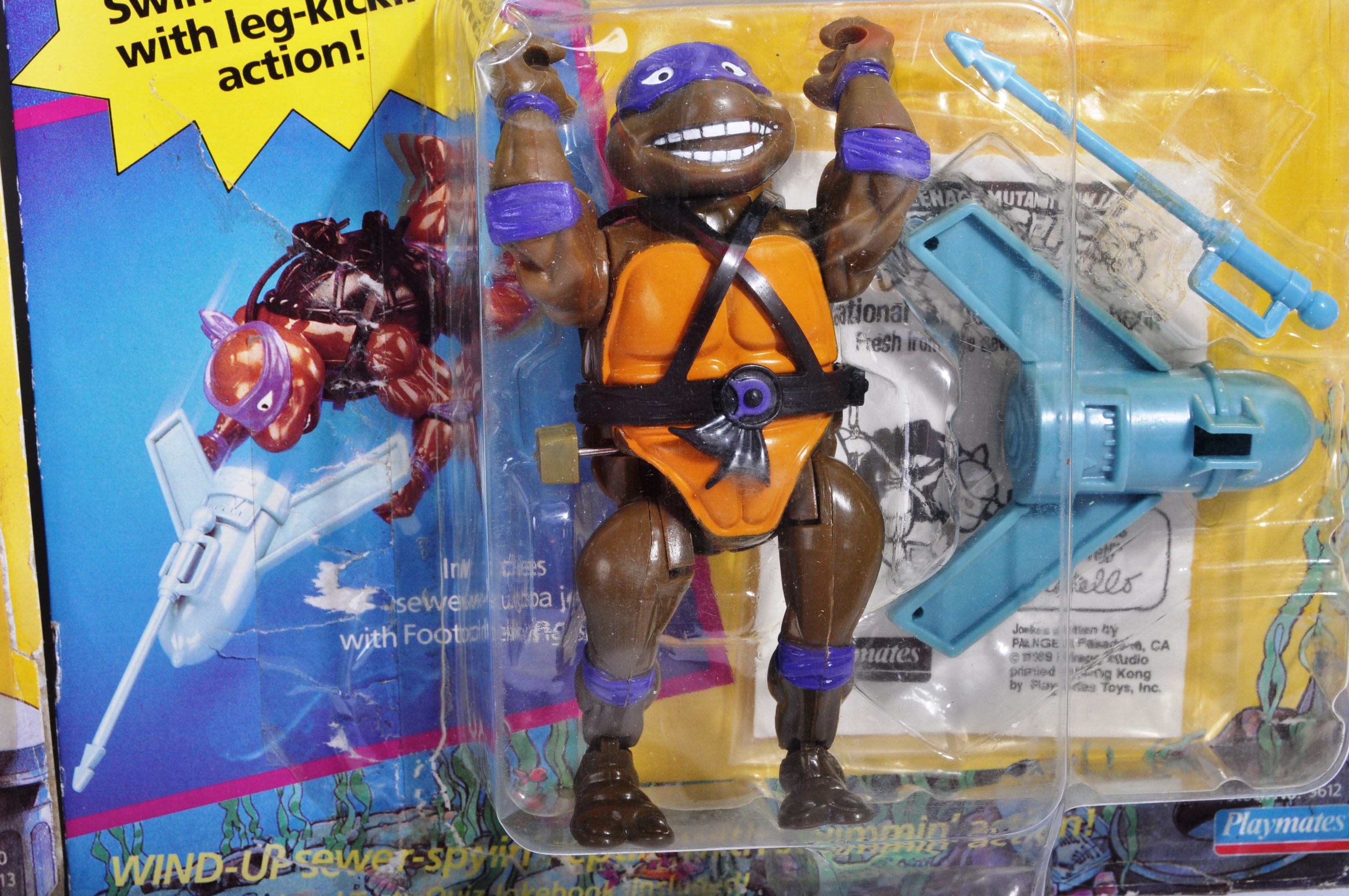 TEENAGE MUTANT NINJA TURTLES - SET OF WACKY ACTION FIGURES - Image 5 of 6