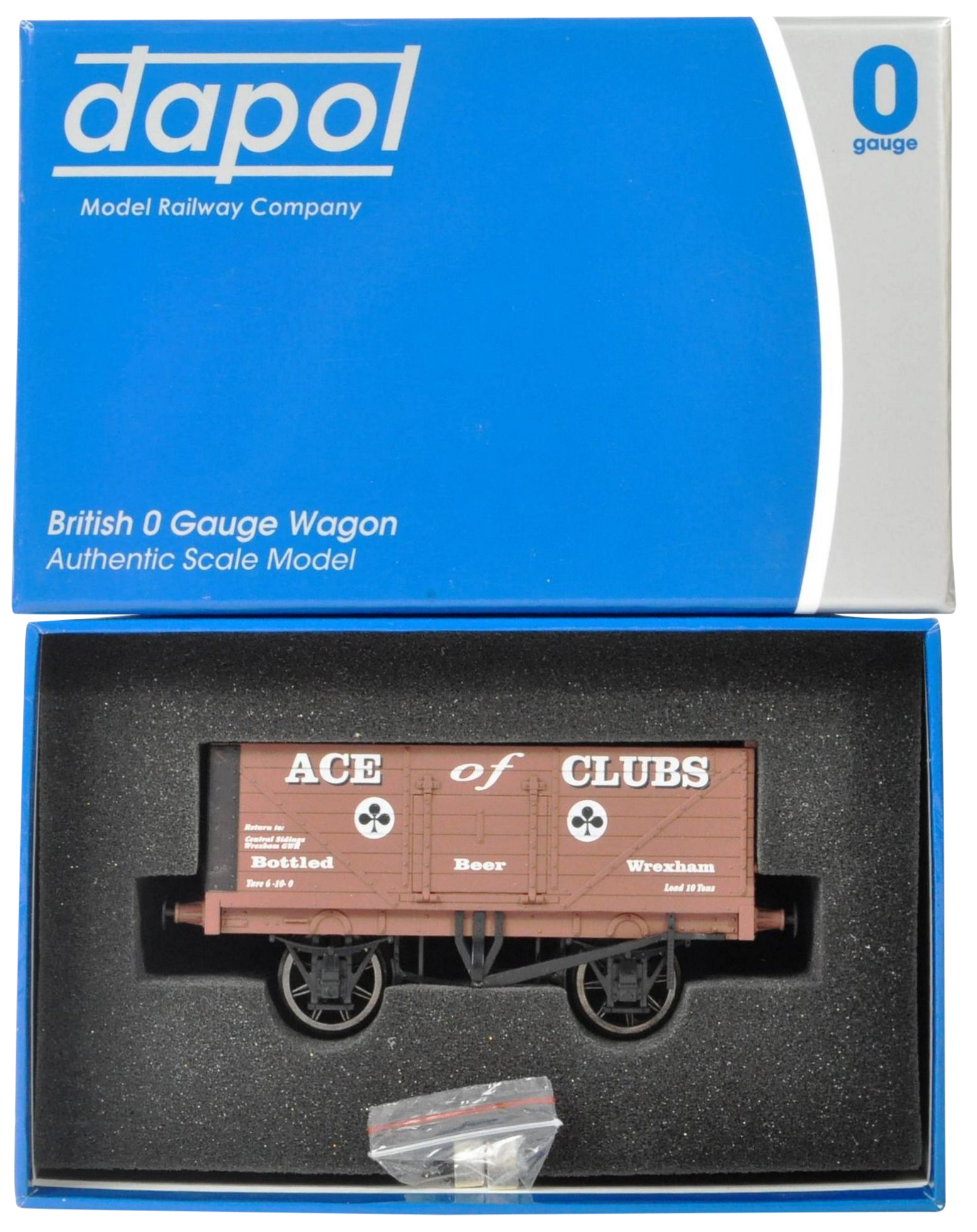 ORIGINAL BOXED DAPOL O GAUGE MODEL RAILWAY ROLLING STOCK WAGON