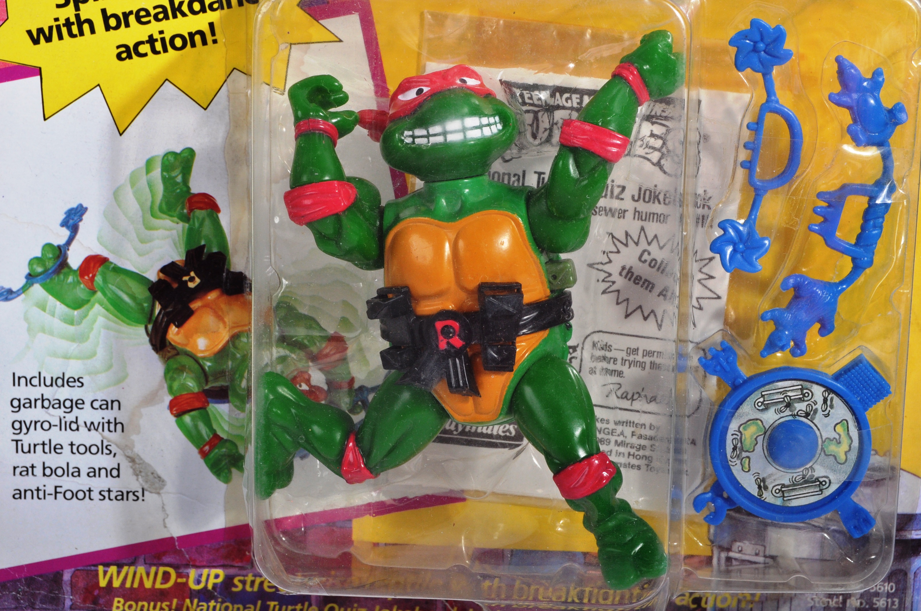 TEENAGE MUTANT NINJA TURTLES - SET OF WACKY ACTION FIGURES - Image 4 of 6