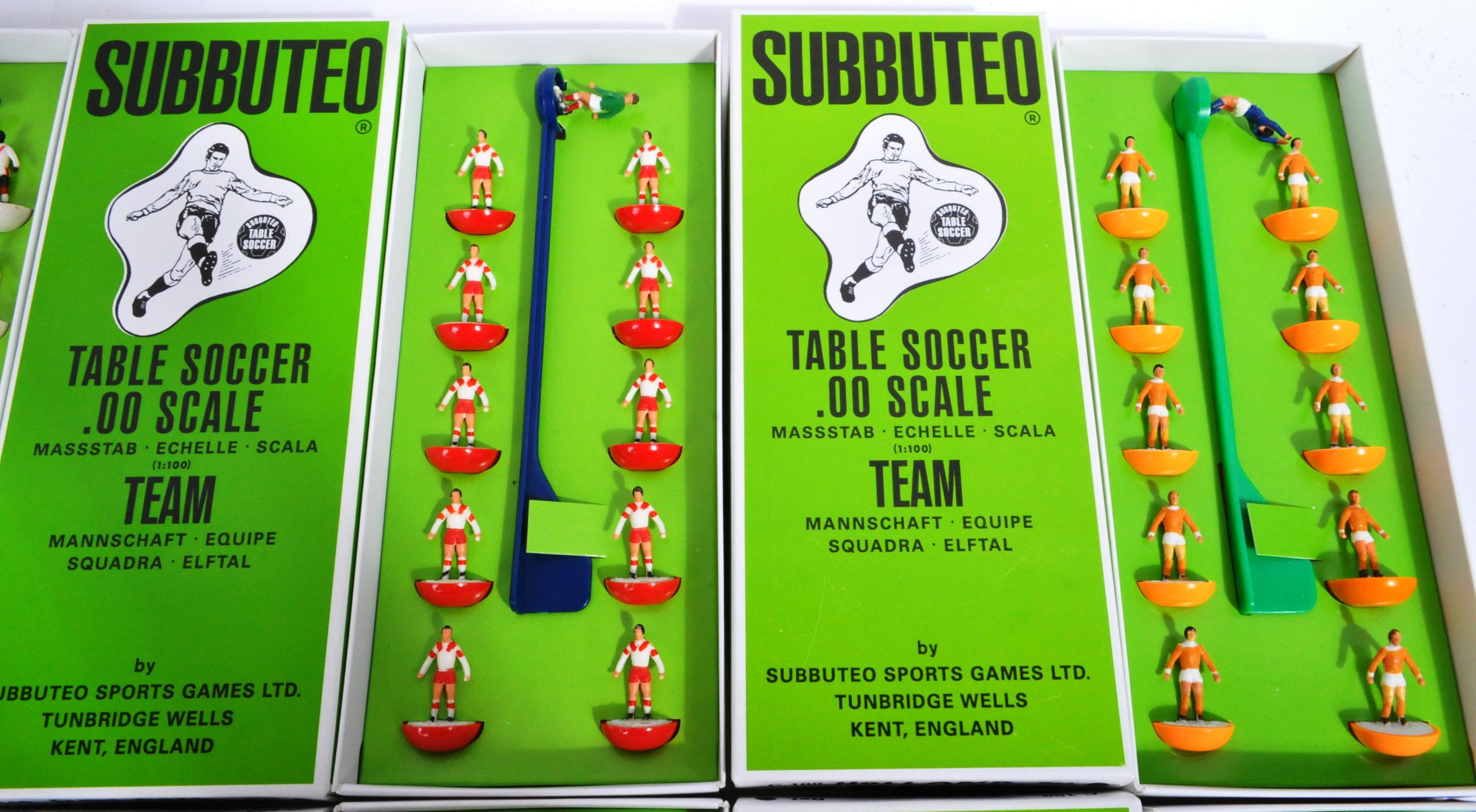 COLLECTION OF X10 ASSORTED VINTAGE SUBBUTEO FOOTBALL TEAMS - Image 6 of 6