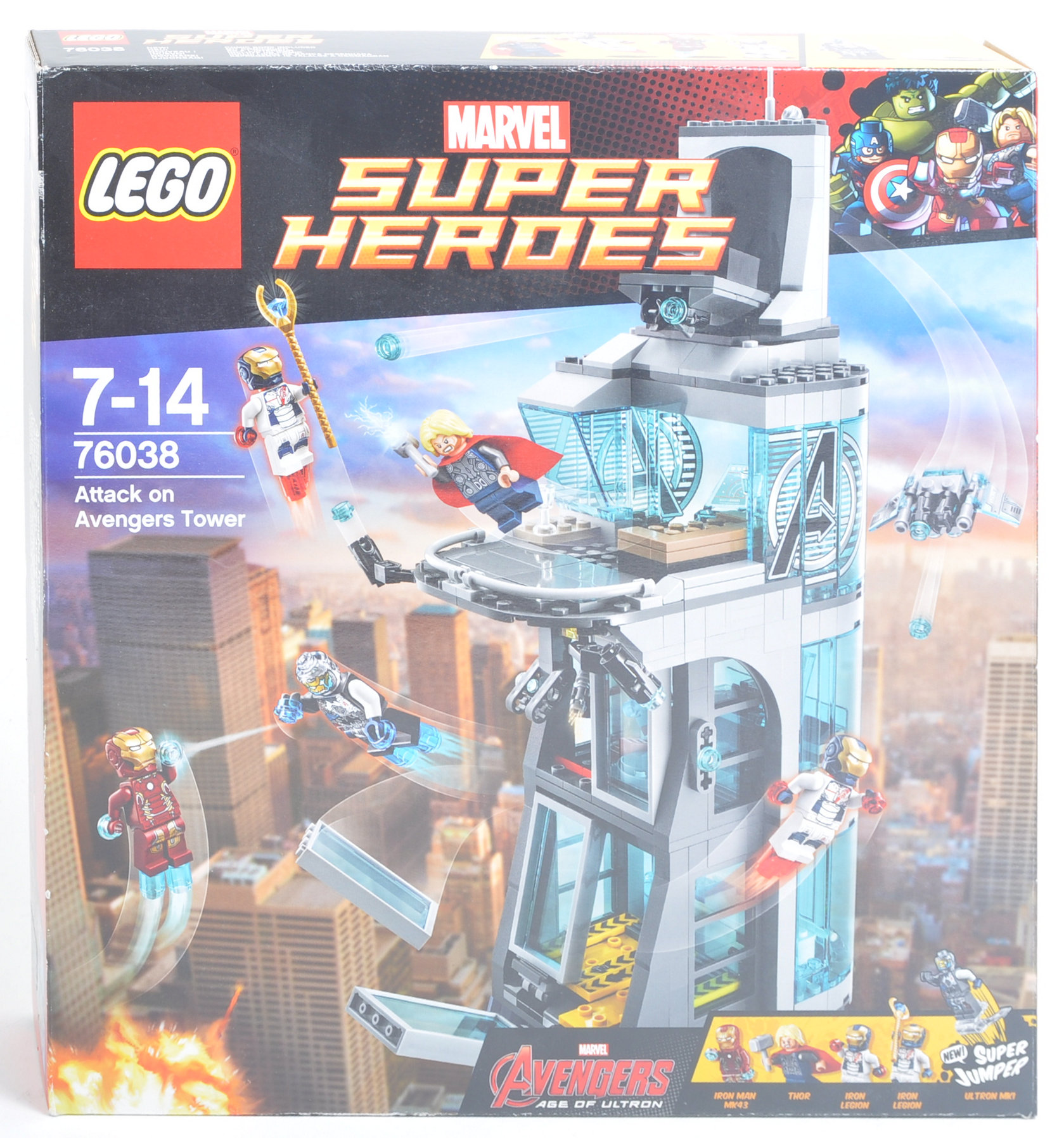 LEGO SET - MARVEL SUPER HEROES - 76030 - ATTACK ON AVENGERS TOWER