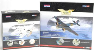 CORGI AVIATION ARCHIVE - TWO BOXED 1/72& 1/48 SCALE MODELS