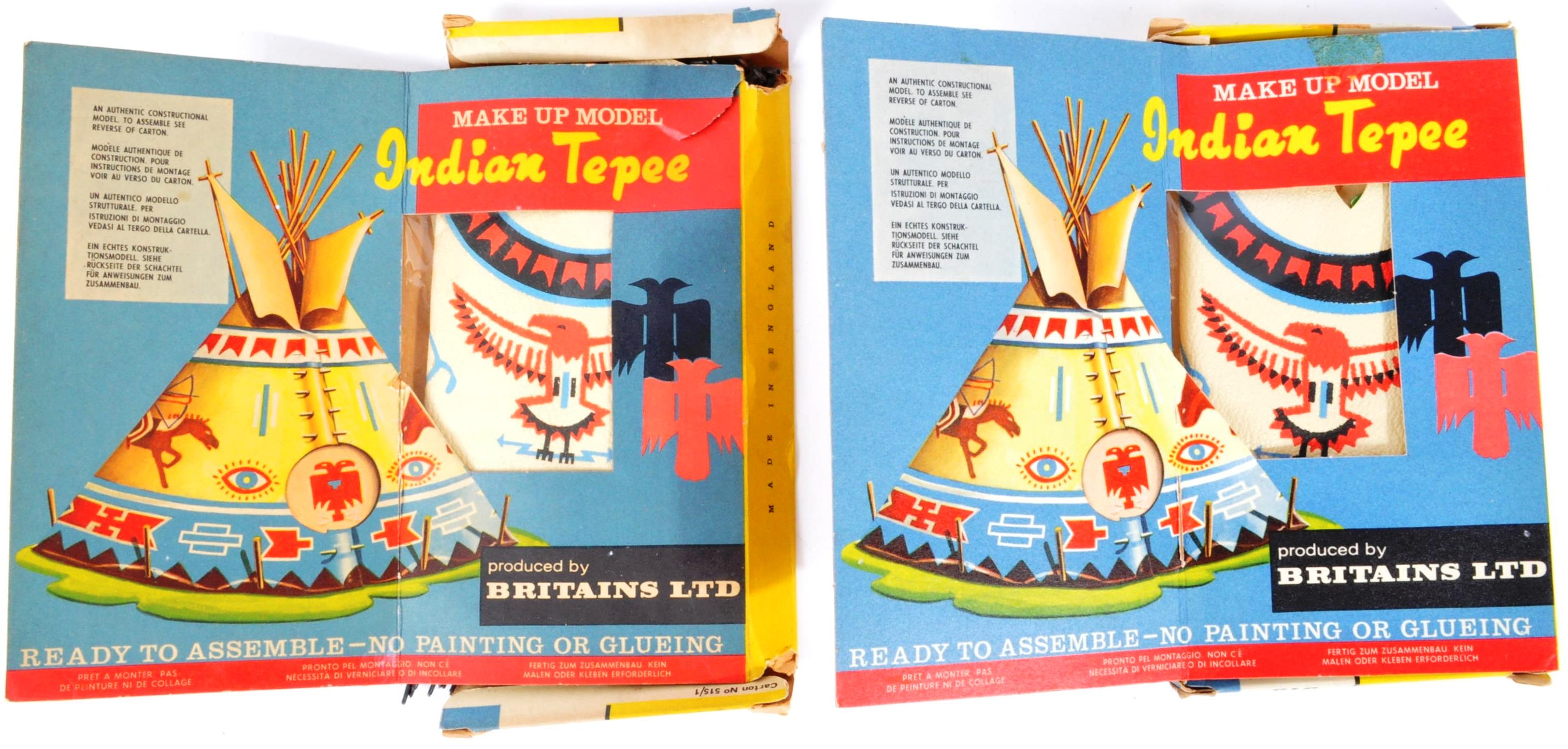 TWO ORIGINAL VINTAGE BRITAINS MADE INDIAN TEPEE'S - Image 2 of 5