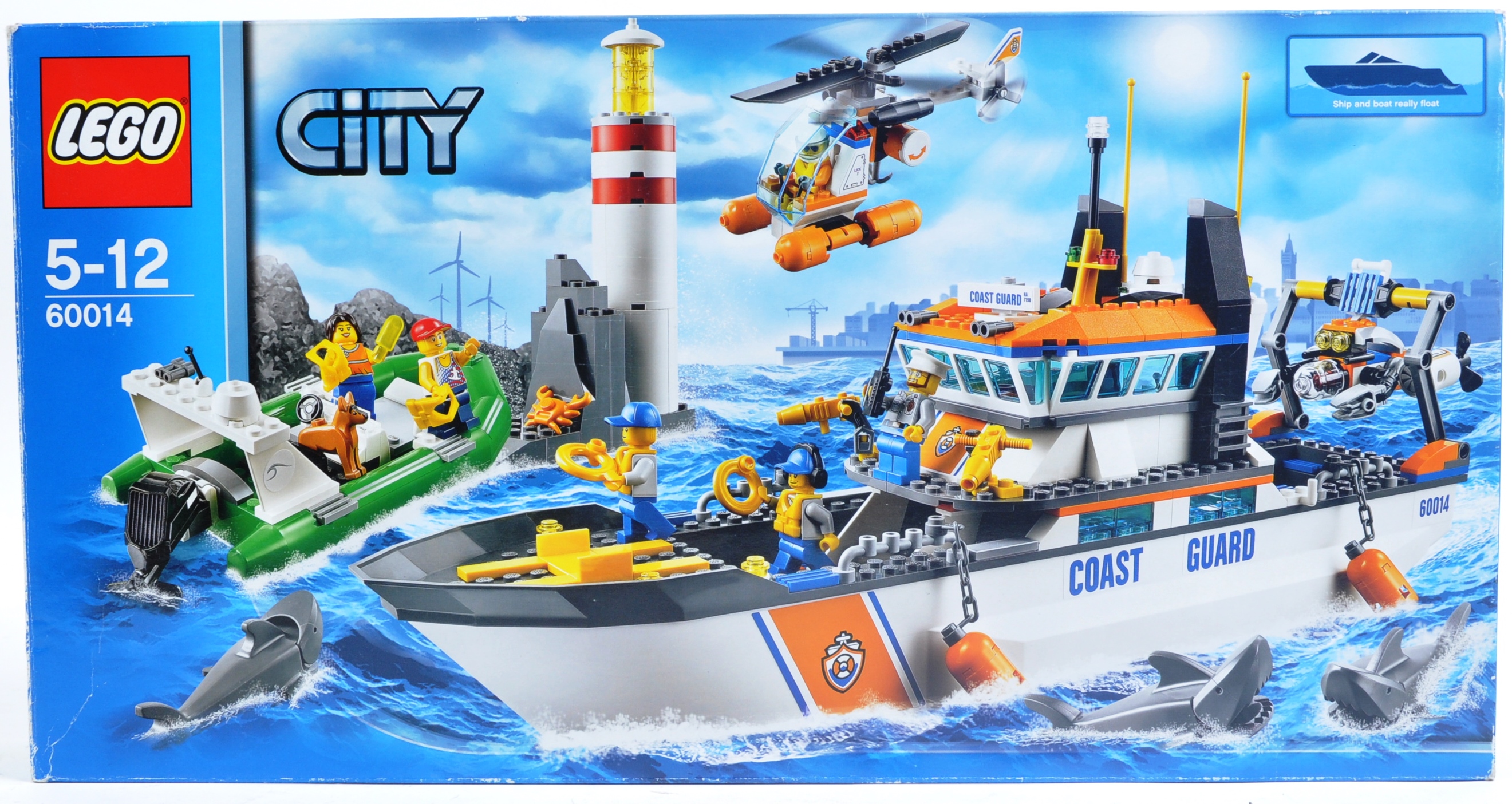 LEGO SET - LEGO CITY - 60014 - COAST GUARD PATROL