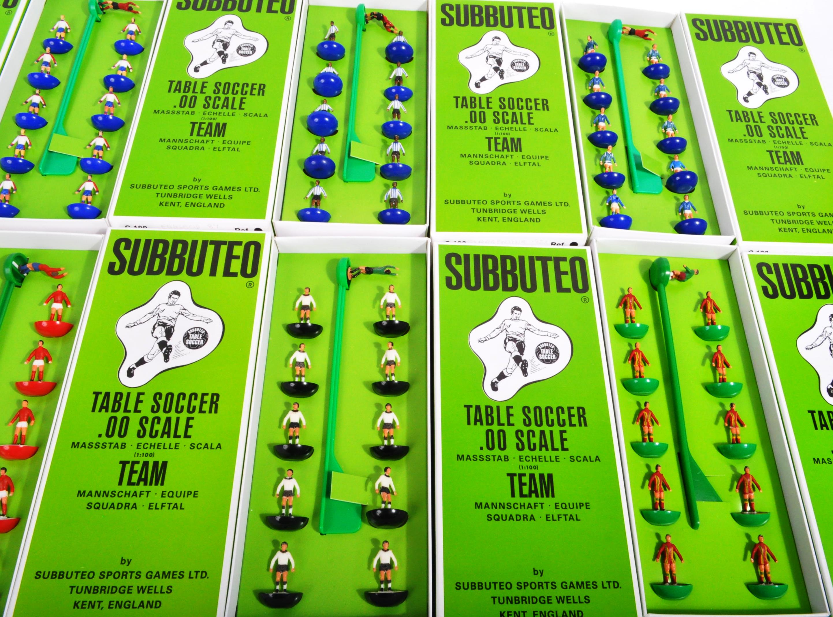 COLLECTION OF X10 ASSORTED VINTAGE SUBBUTEO FOOTBALL TEAMS - Image 4 of 8