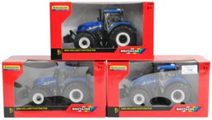 BRITAINS - COLLECTION OF THREE 1/32 SCALE BOXED DIECAST TRACTORS