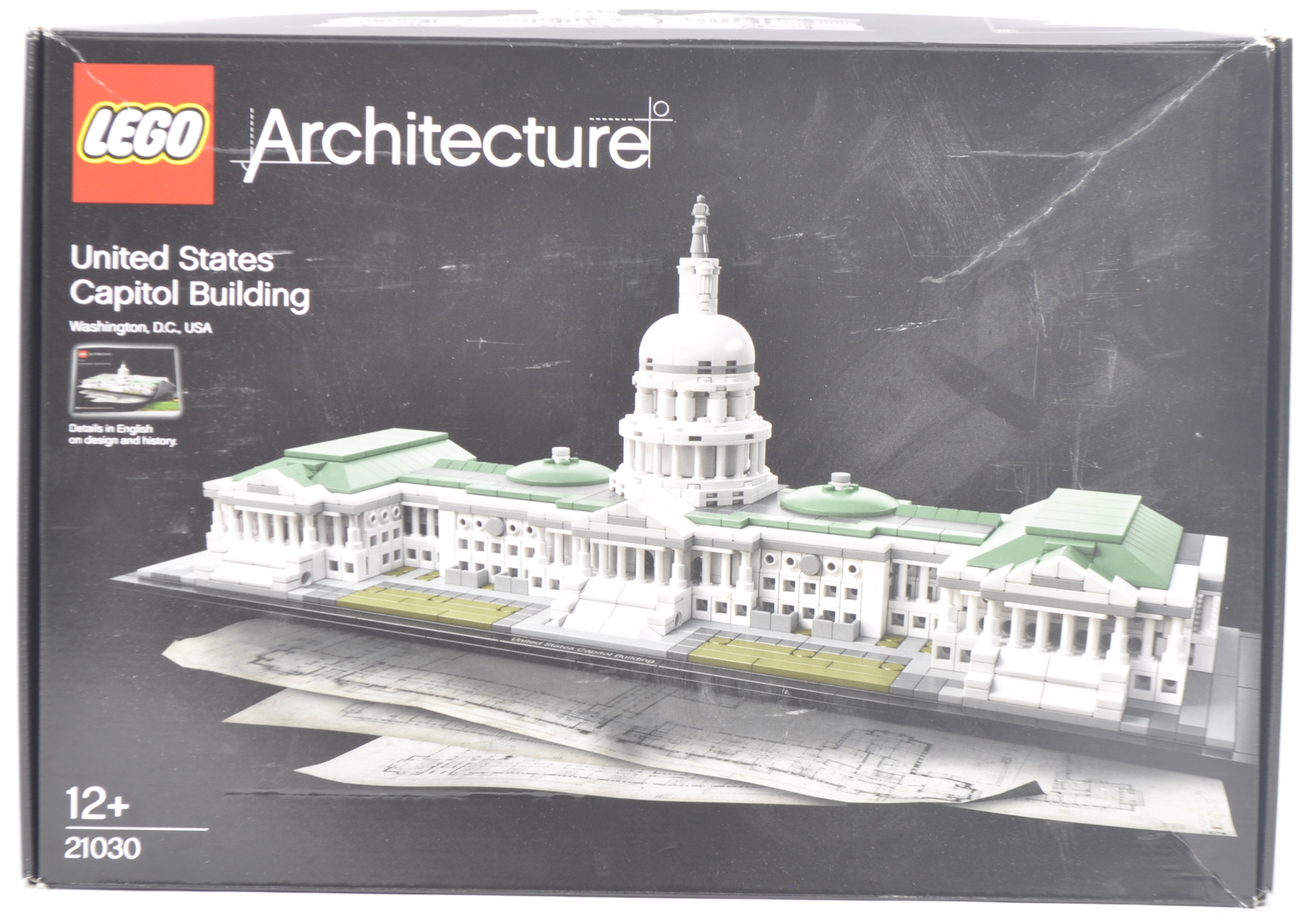 LEGO SET - LEGO ARCHITECTURE - 21030 - UNITED STATES CAPITOL BUILDING