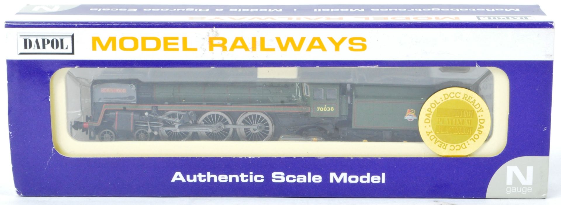 ORIGINAL DAPOL N GAUGE MODEL RAILWAY TRAINSET LOCOMOTIVE