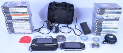 LARGE COLLECTION OF SONY PSP CONSOLES AND GAMES