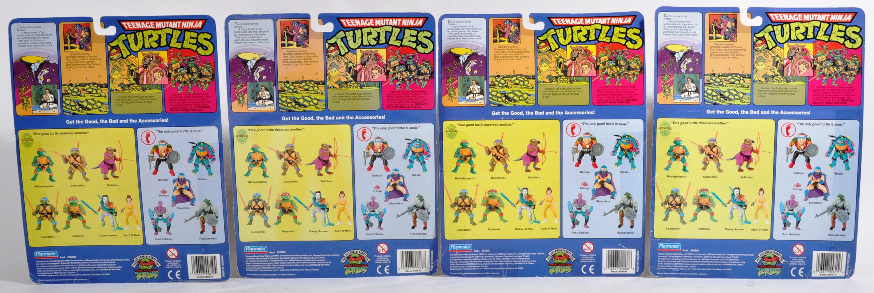 TEENAGE MUTANT NINJA TURTLES - 25TH ANNIVERSARY ACTION FIGURES - Image 6 of 6