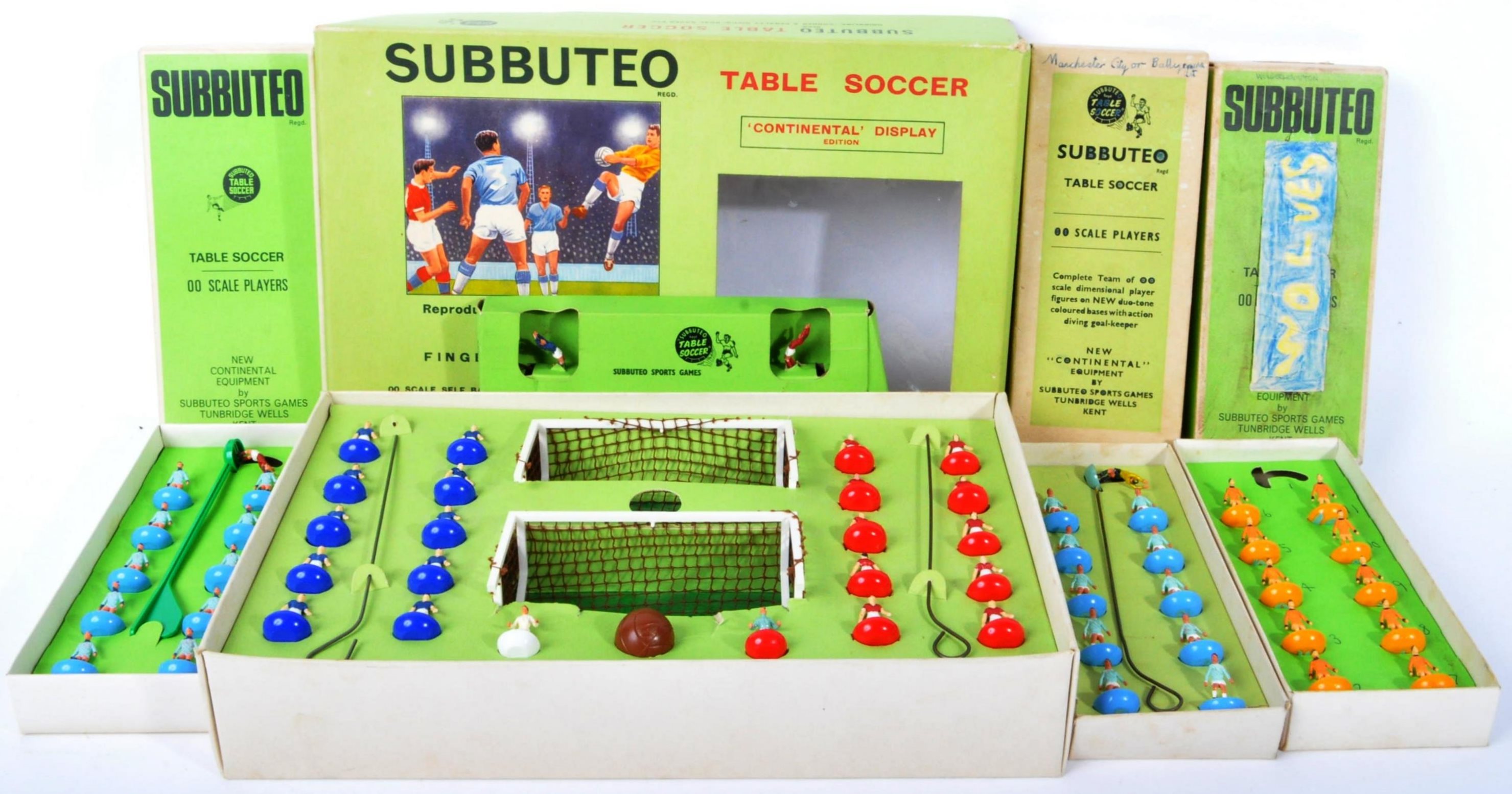 SUBBUTEO - COLLECTION OF VINTAGE BOXED TEAMS & SETS