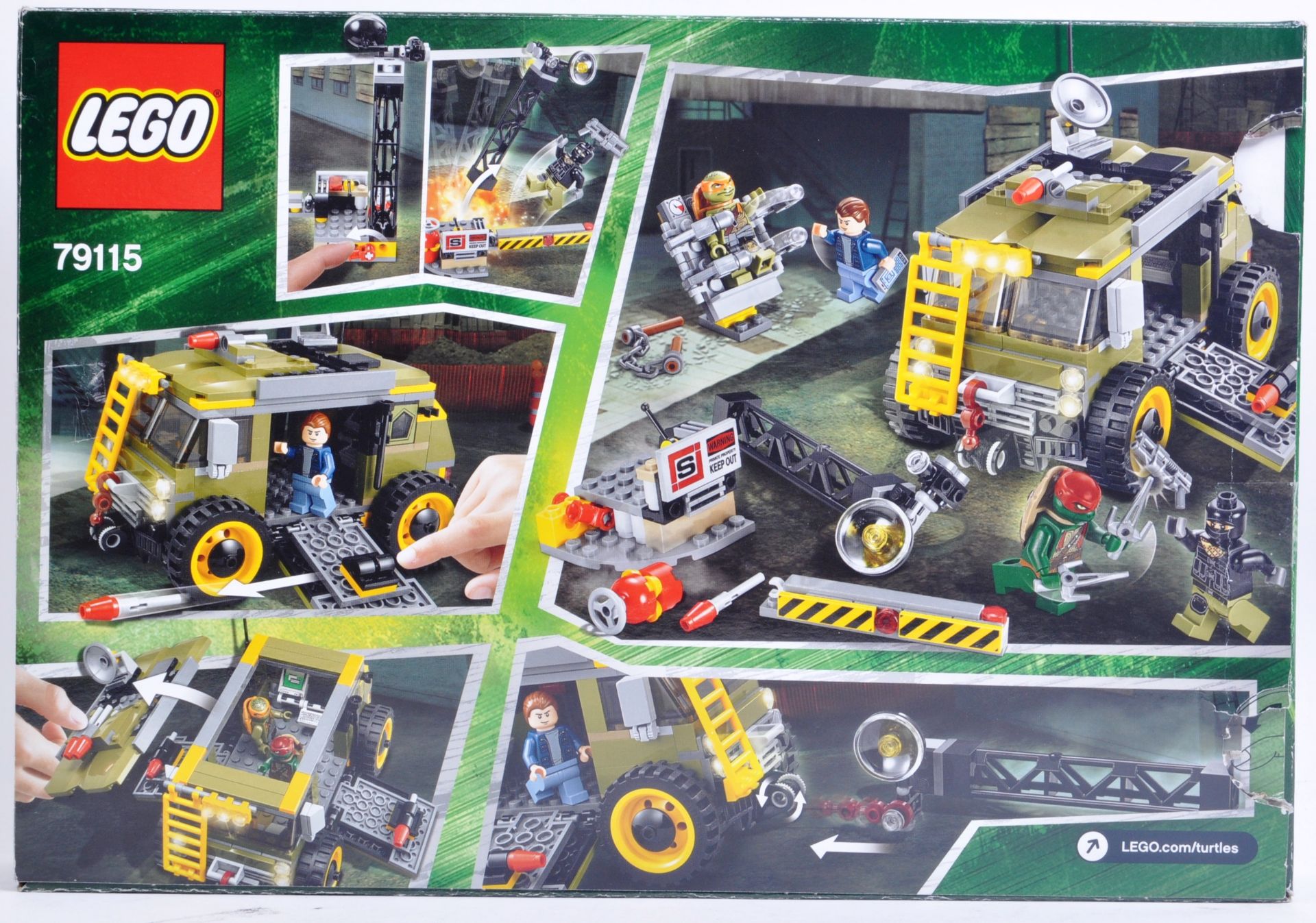 LEGO SET - LEGO NINJA TURTLES - 79115 - TURTLE VAN TAKEDOWN - Image 2 of 3