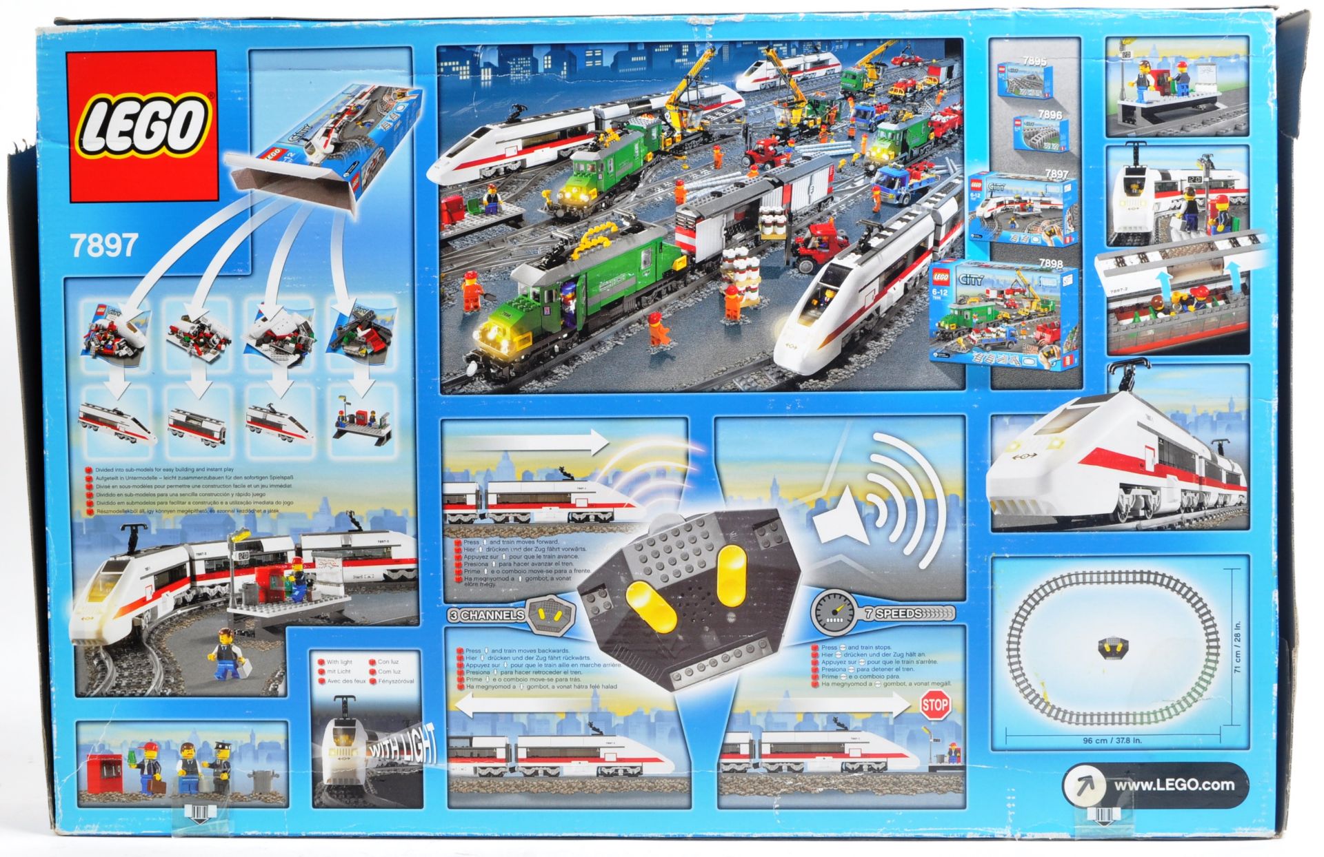 LEGO SET - LEGO CITY - 7897 - PASSENGER TRAIN - Image 2 of 4