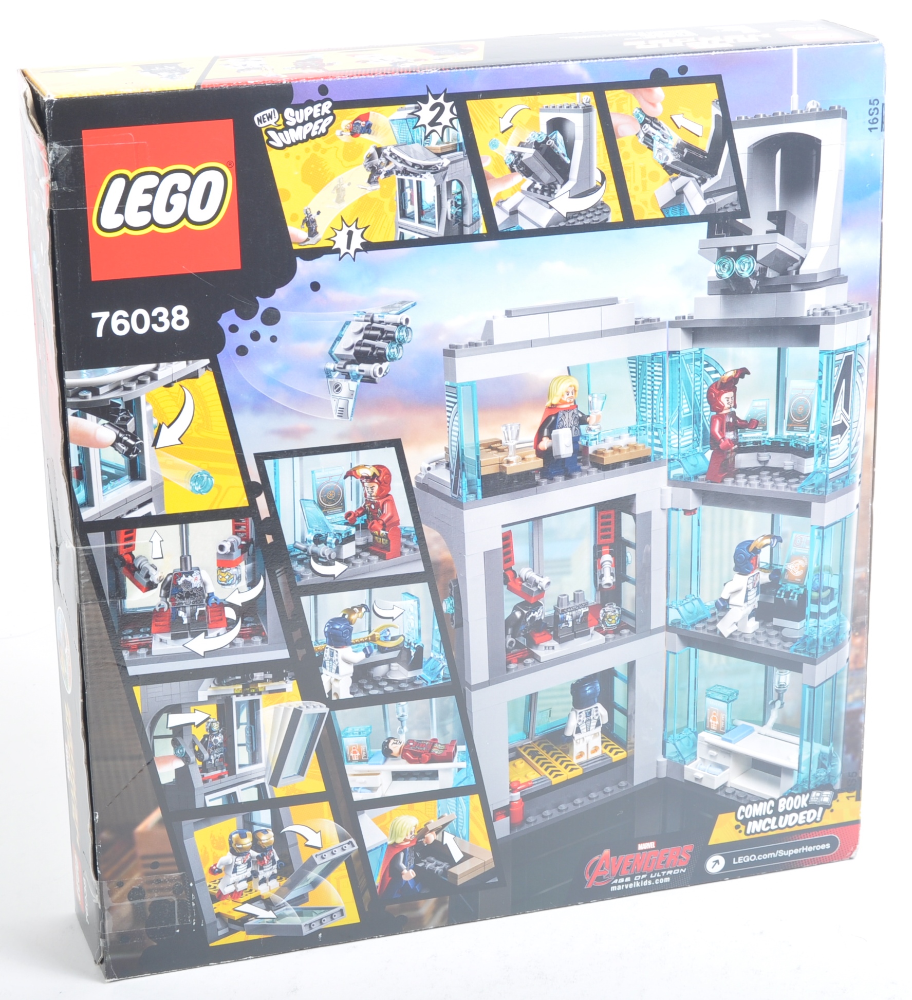 LEGO SET - MARVEL SUPER HEROES - 76030 - ATTACK ON AVENGERS TOWER - Image 2 of 4