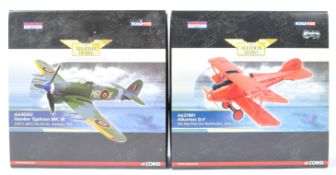 CORGI AVIATION ARCHIVE - TWO BOXED LIMITED EDITION DIECAST MODELS