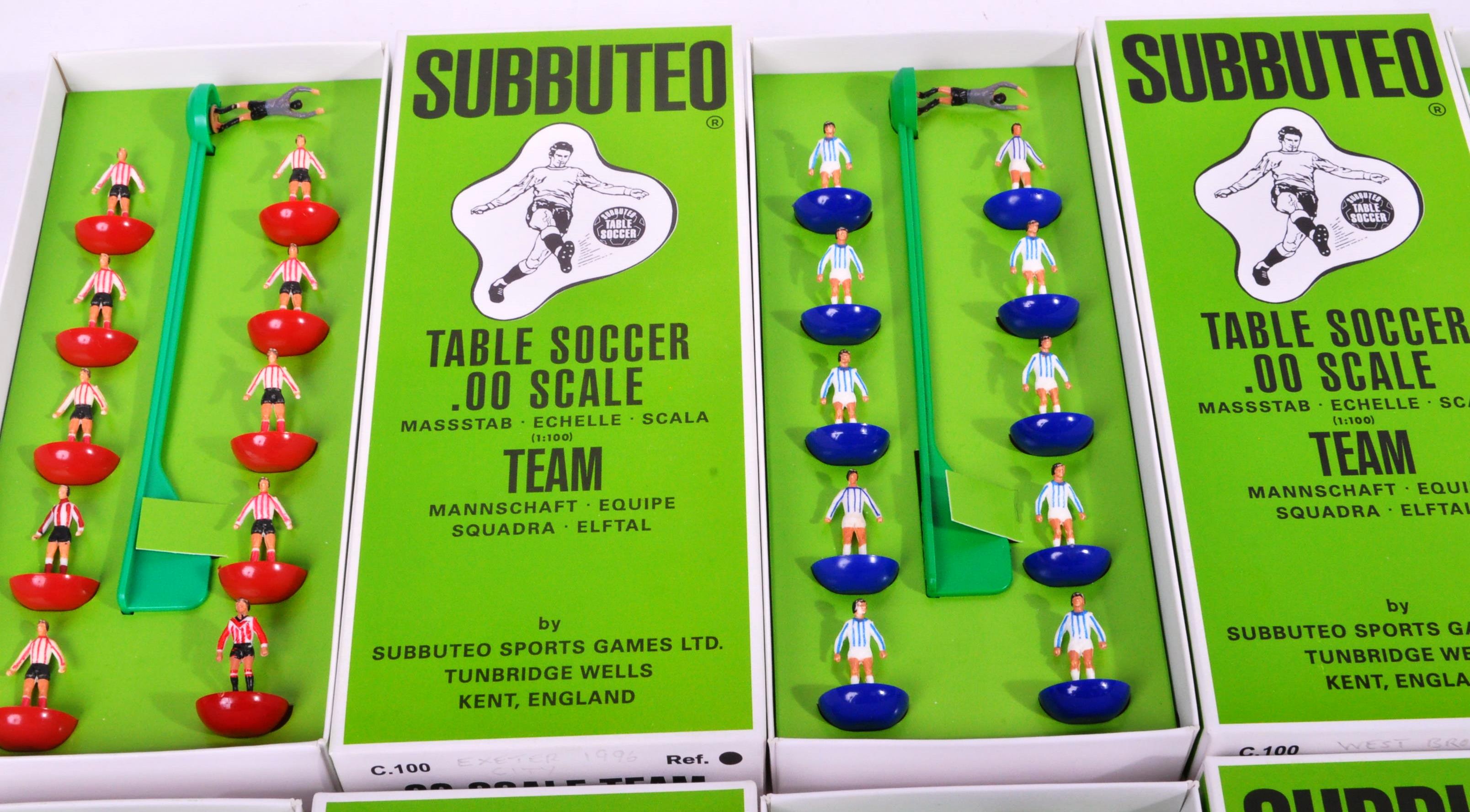 COLLECTION OF X10 ASSORTED VINTAGE SUBBUTEO FOOTBALL TEAMS - Image 2 of 10