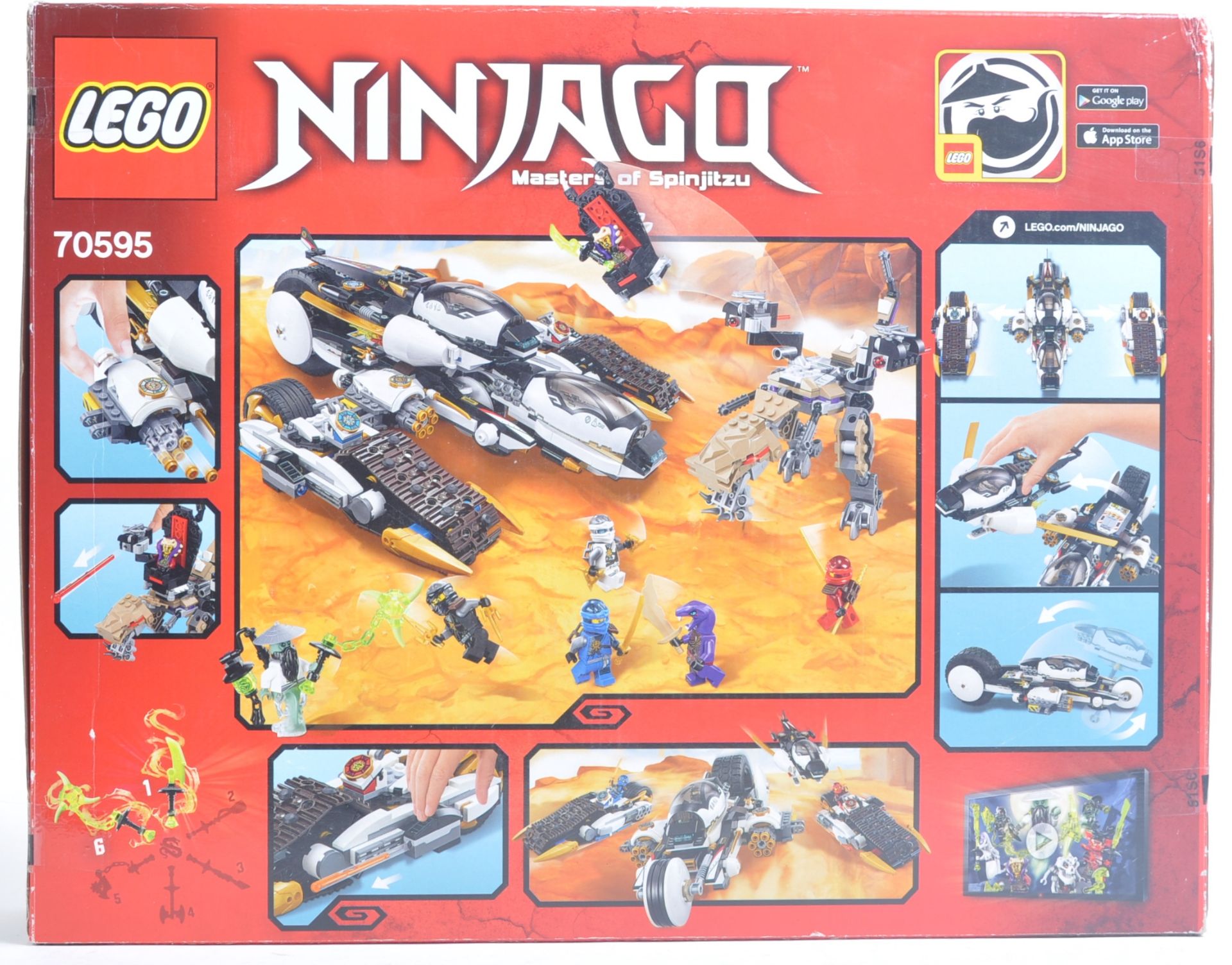 LEGO SET - LEGO NINJAGO - 70595 - ULTRA STEALTH RAIDER - Image 2 of 4