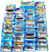 LARGE COLLECTION OF X40 CARDED HOTWHEELS DIECAST MODEL CARS