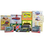 COLLECTION OF BOXED CORGI & EFE DIECAST MODEL BUSES