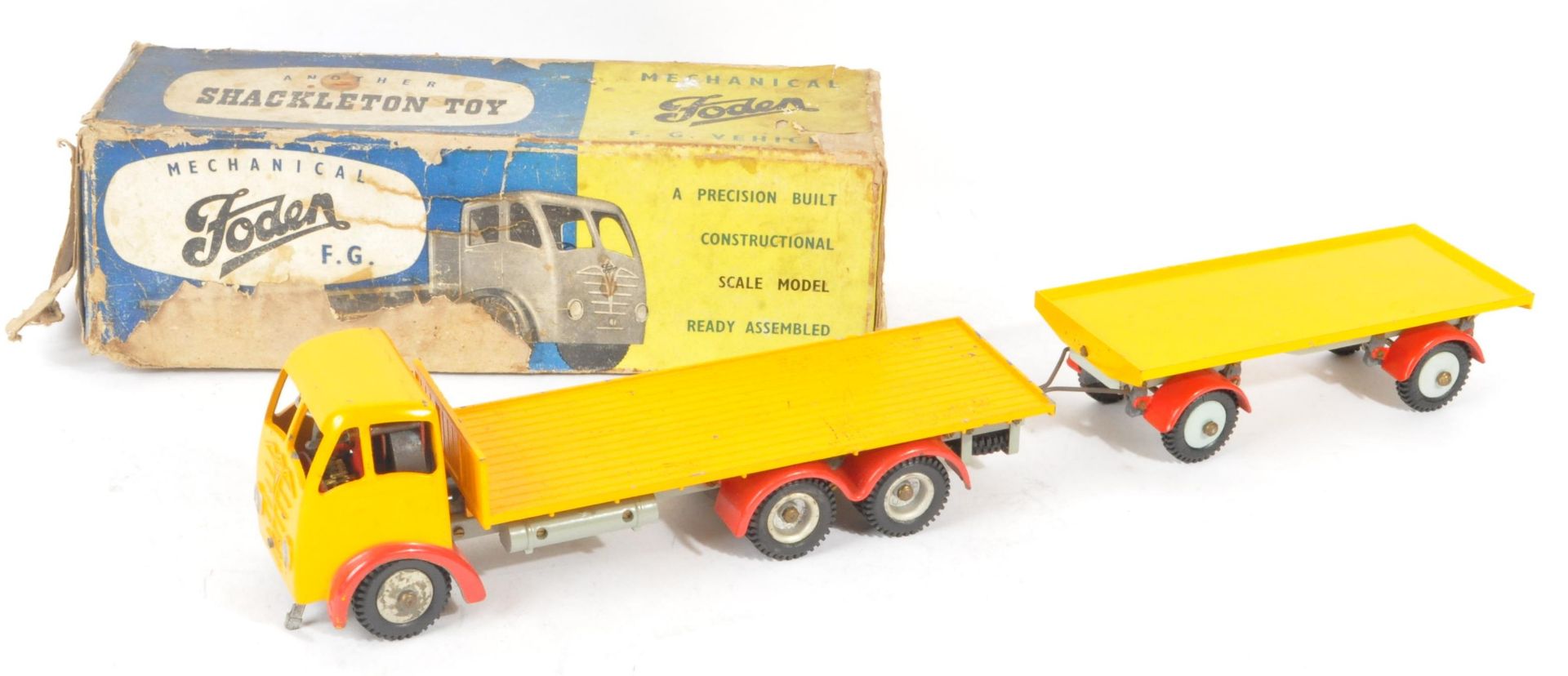 RARE VINTAGE SHACKLETON TOY ' MECHANICAL FODEN ' WORKING MODEL - Image 6 of 24