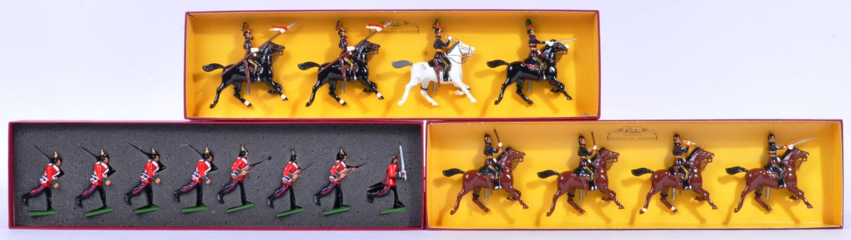 COLLECTION OF X3 ORIGINAL BOXED BRITAINS LEAD SOLDIERS - Image 2 of 9