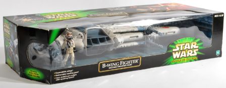 STAR WARS - POWER OF THE JEDI B-WING FIGHTER PLAYSET