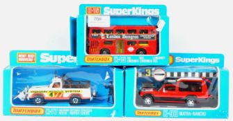 MATCHBOX SUPERKINGS - COLLECTION OF X3 MINT BOXED DIECAST MODELS