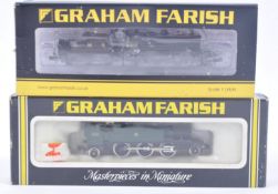 TWO ORIGINAL GRAHAM FARISH N GAUGE MODEL RAILWAY LOCOMOTIVES