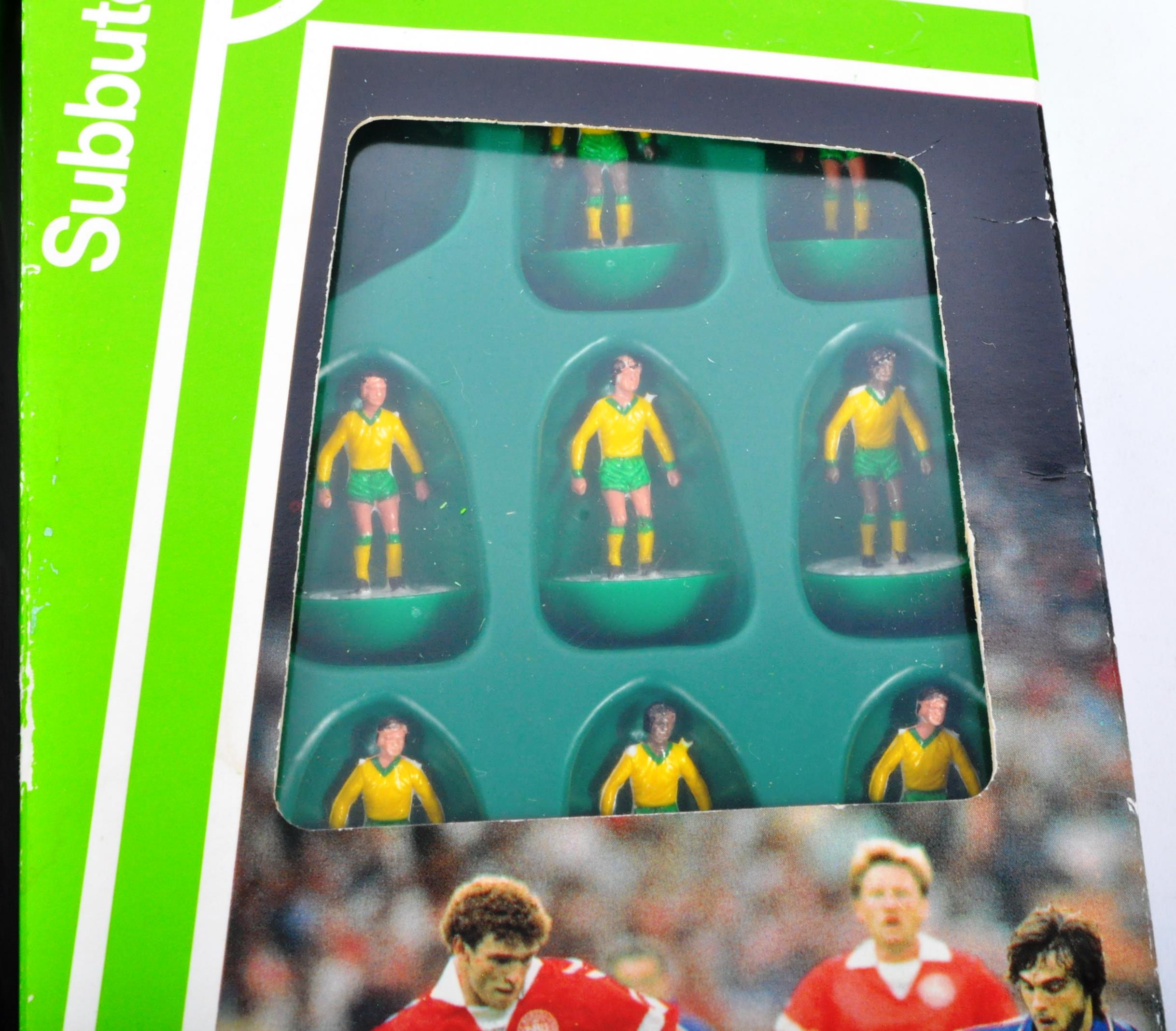 COLLECTION OF X6 VINTAGE SUBBUTEO PREMIER LEAGUE FOOTBALL TEAMS - Image 5 of 7