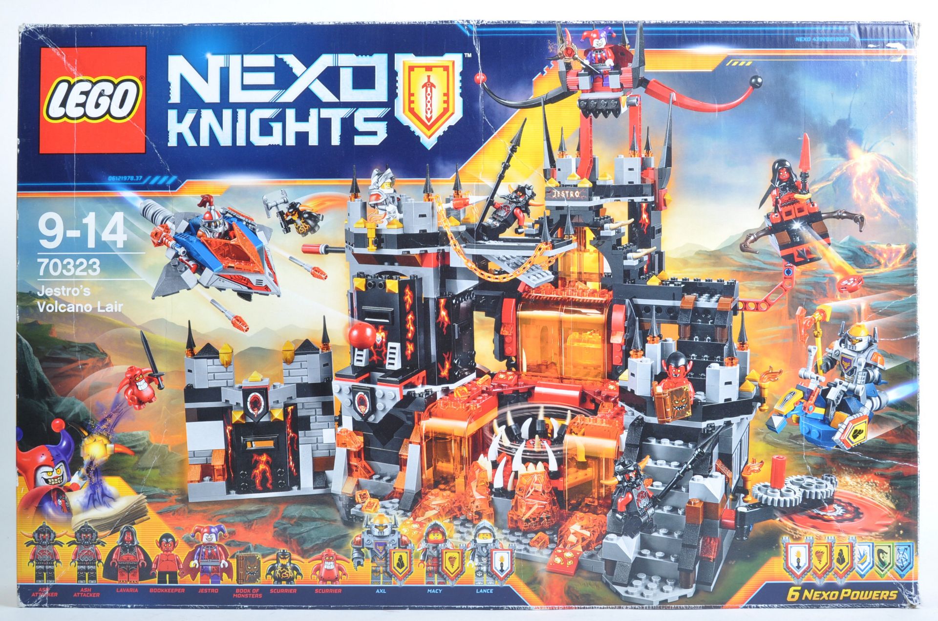 LEGO SET - NEXO KNIGHTS - 70323 JESTRO'S VOLCANO LAIR