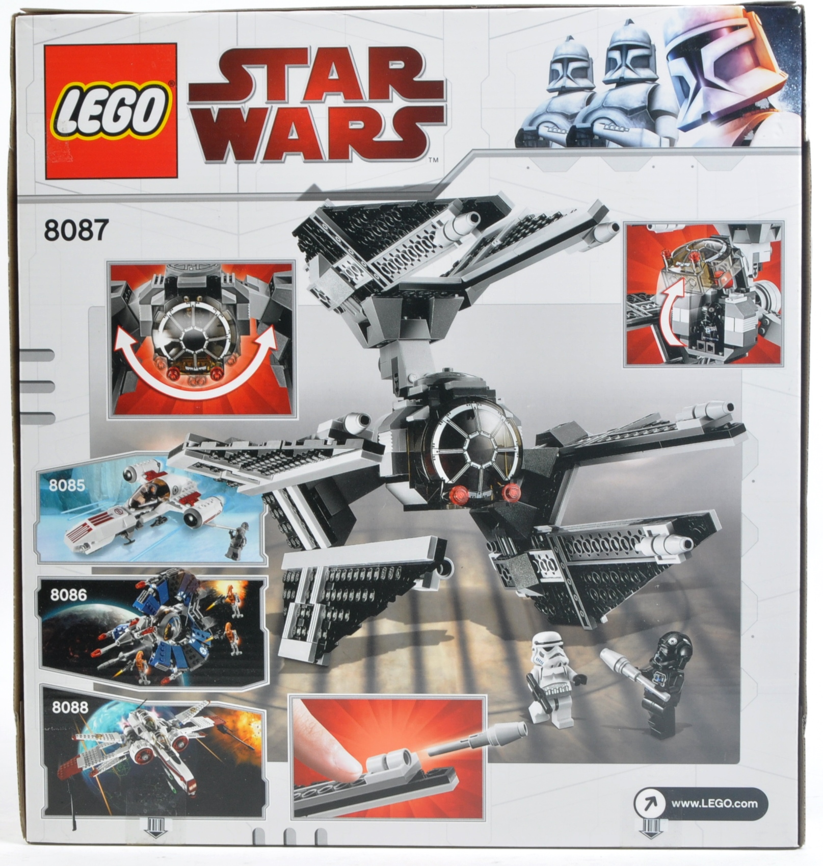 LEGO SET - LEGO STAR WARS - 8087 - TIE DEFENDER - Image 2 of 4