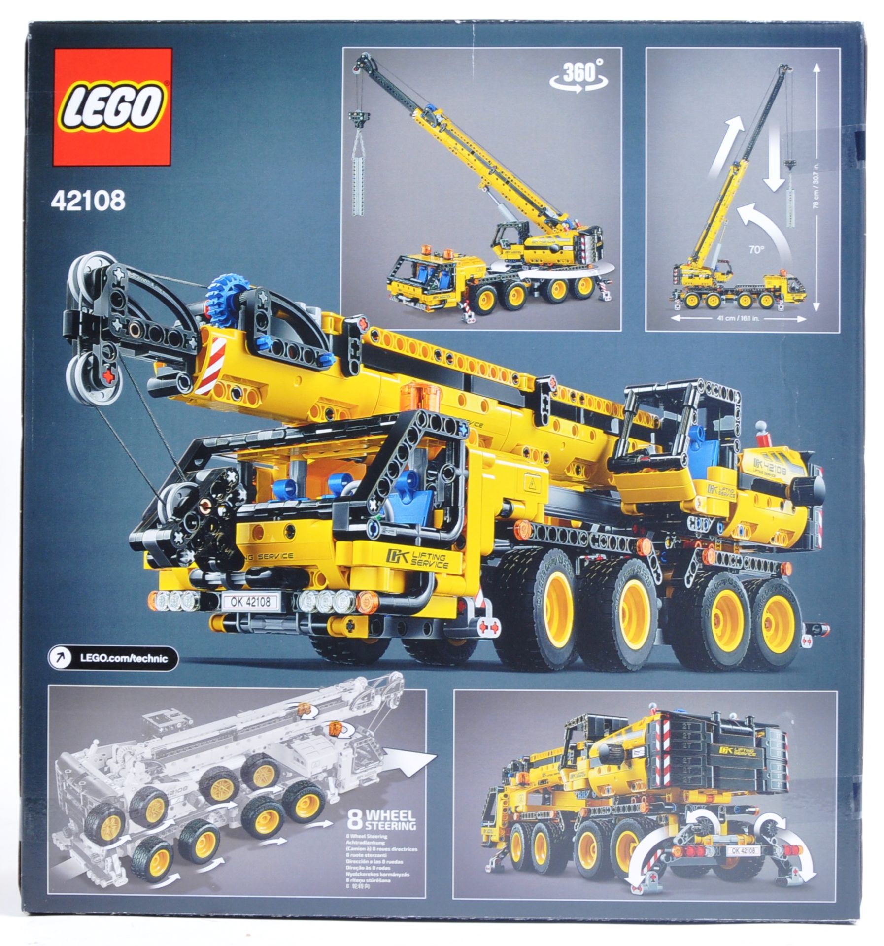 LEGO SET - LEGO TECHNIC - 42108 - MOBILE CRANE - Image 2 of 4