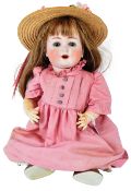 EARLY 20TH CENTURY GERMAN BISQUE HEADED DOLL