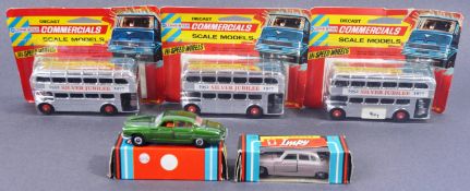 COLLECTION OF X5 ORIGINAL VINTAGE LONE STAR DIECAST MODELS