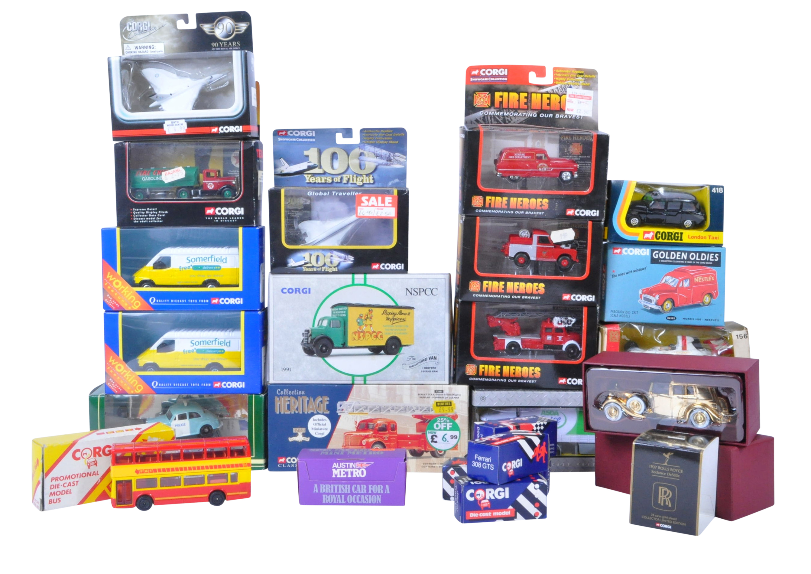 COLLECTION OF ASSORTED CORGI DIECAST MODEL VEHICLES